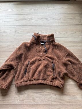 Universal Thread Camel Brown Sherpa Jacket